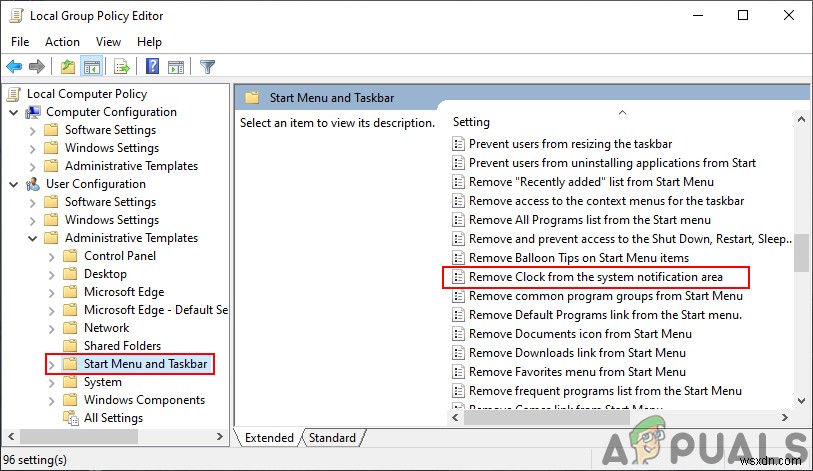 Windows 10でタスクバーの時計と日付を表示・非表示にする3つの方法