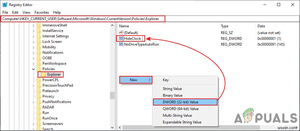 Windows 10でタスクバーの時計と日付を表示・非表示にする3つの方法
