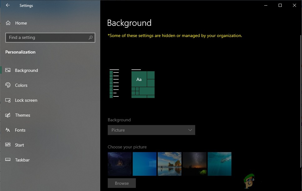 他のユーザーによるWindows 10のデスクトップ背景（壁紙）の変更を禁止する方法