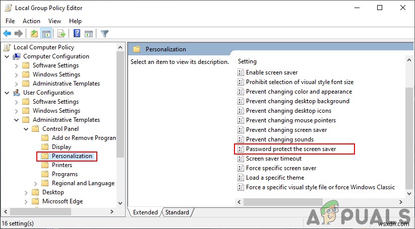 Windows 10でスクリーンセーバーをパスワード保護する3つの方法【設定・グループポリシー・レジストリ】