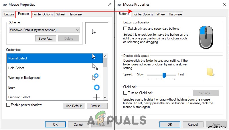 Windows 10でマウスポインターの変更を禁止する2つの方法(グループポリシー・レジストリ)