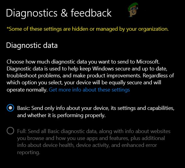 【解決済み】Windows 10で診断データを「フル」に変更できない問題の対処法