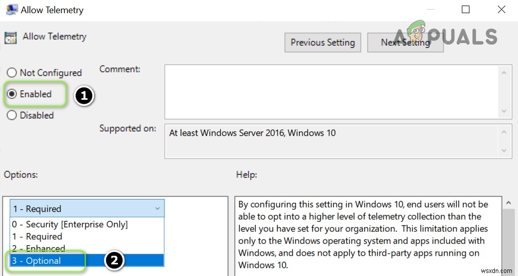 【解決済み】Windows 10で診断データを「フル」に変更できない問題の対処法