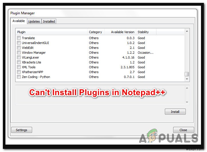 Windows 10でNotepad++のプラグインがインストールできない原因と5つの対処法