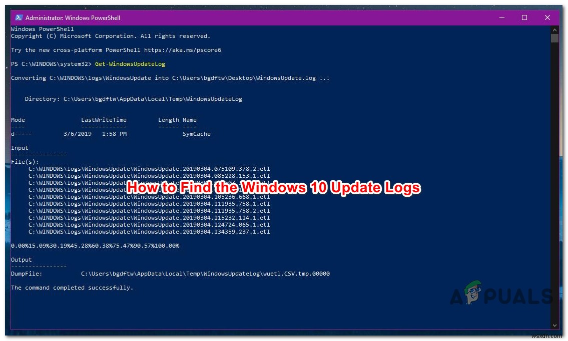 Windows 10のWindows Updateログを確認する2つの方法【PowerShell・イベントビューアー】