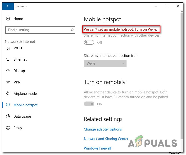 Windows 10で「モバイル ホットスポットをセットアップできません」エラーが出たときの対処法5選