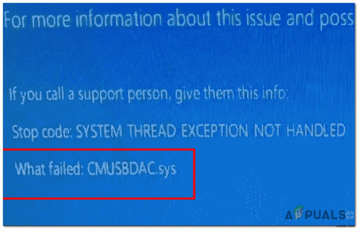 Windows 10でCMUSBDAC.sysによるブルースクリーン（BSOD）を修正する方法