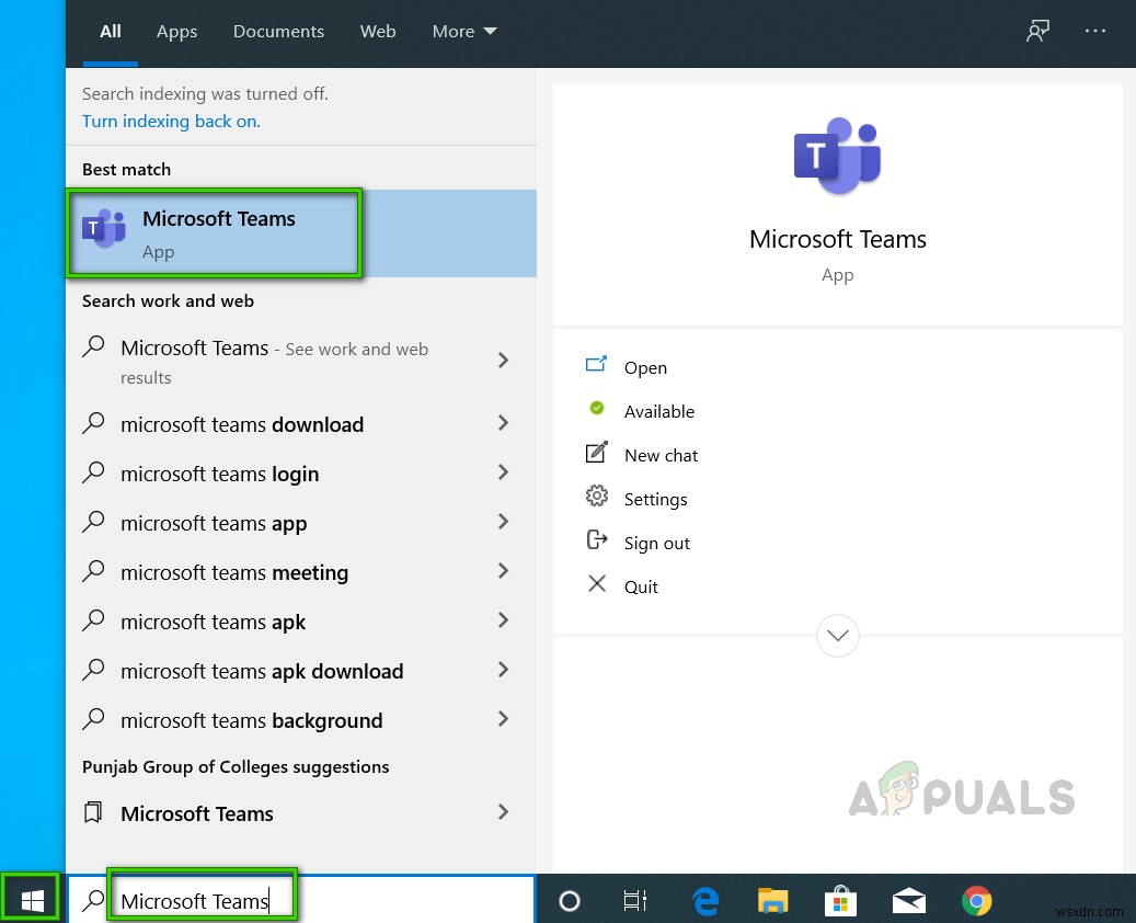 Windows 10のMicrosoft Teamsでデスクトップ画面が共有できない問題の解決方法