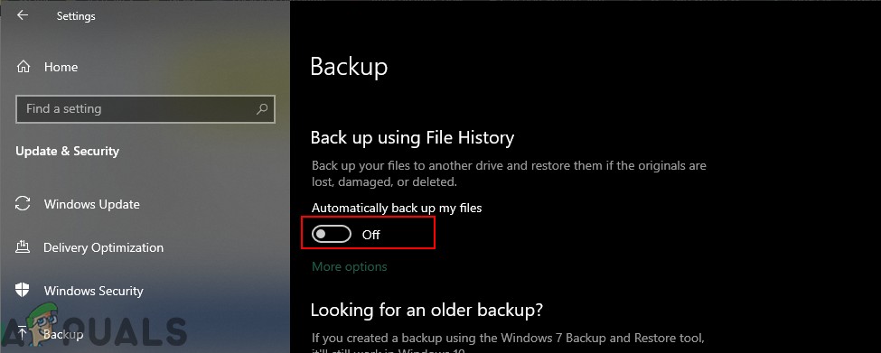 Windows 10で「ファイル履歴」を有効化・無効化する4つの方法