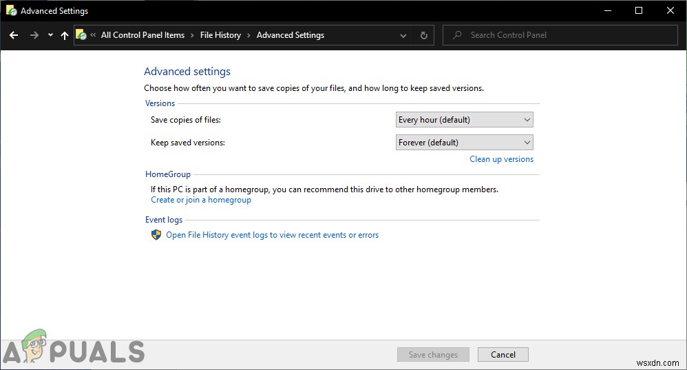 Windows 10で「ファイル履歴」を有効化・無効化する4つの方法