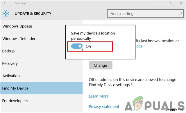 Windows 10で「デバイスの検索」を有効・無効にする3つの方法
