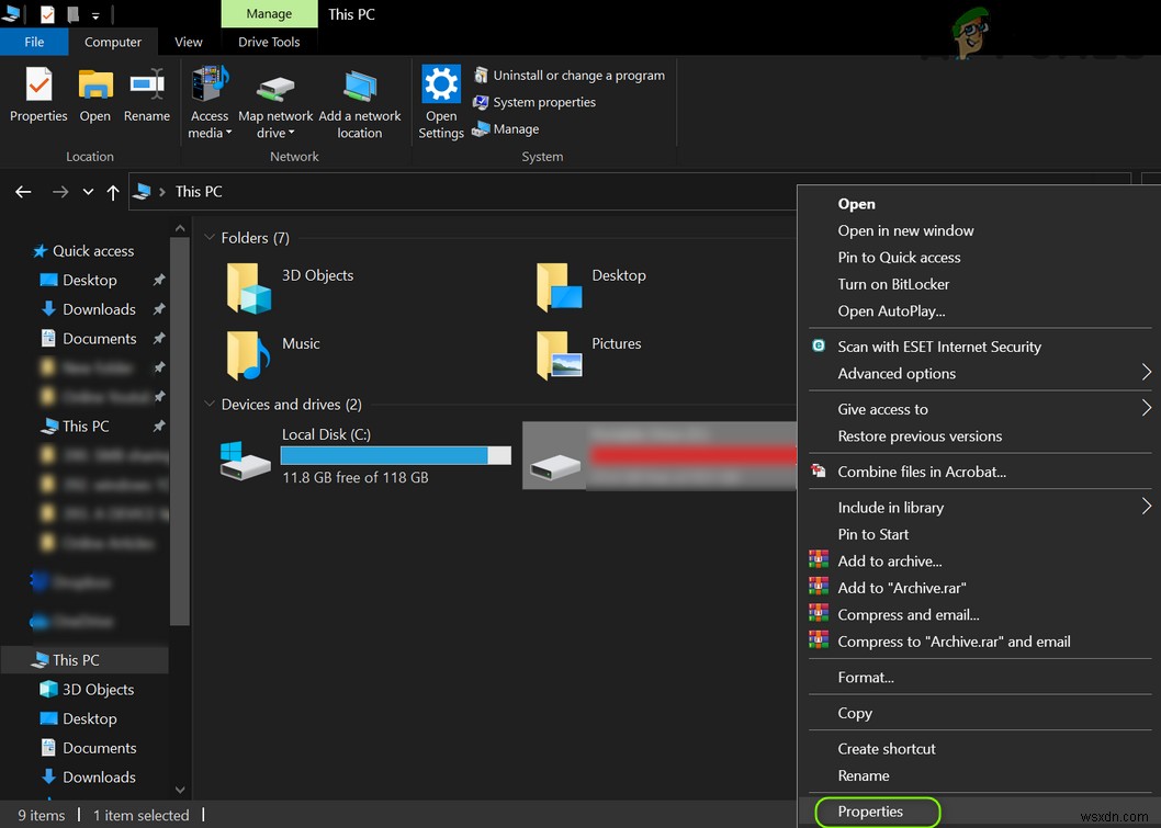 Windows 10でエラーコード0x800701B1「指定されたデバイスが存在しません」を修正する7つの方法