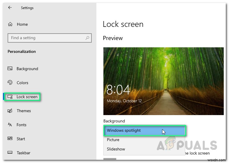 Windows 10でWindowsスポットライトのロック画面画像が切り替わらないときの対処法7選