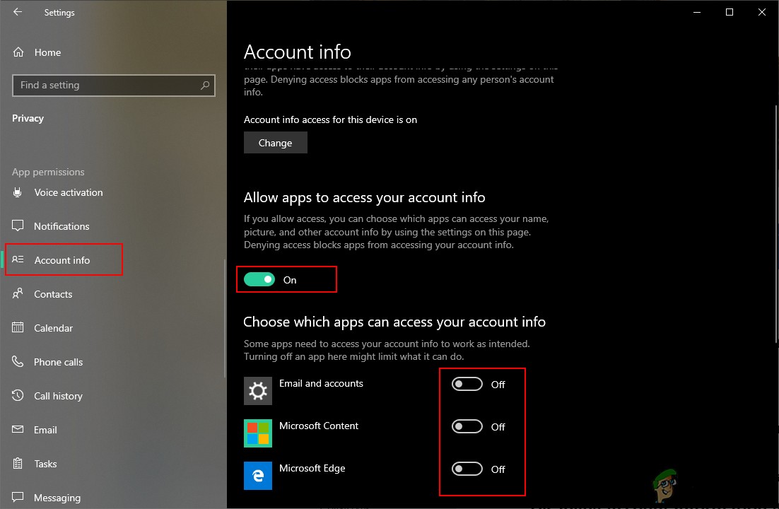 【Windows 10】アプリがアカウント情報にアクセスできないようにする3つの方法