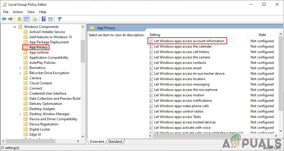 【Windows 10】アプリがアカウント情報にアクセスできないようにする3つの方法