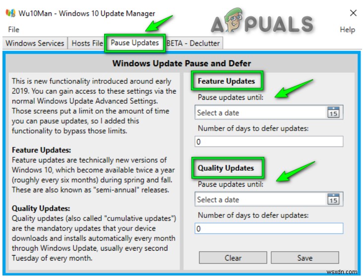 Wu10ManでWindows 10の強制アップデートを停止・管理する方法