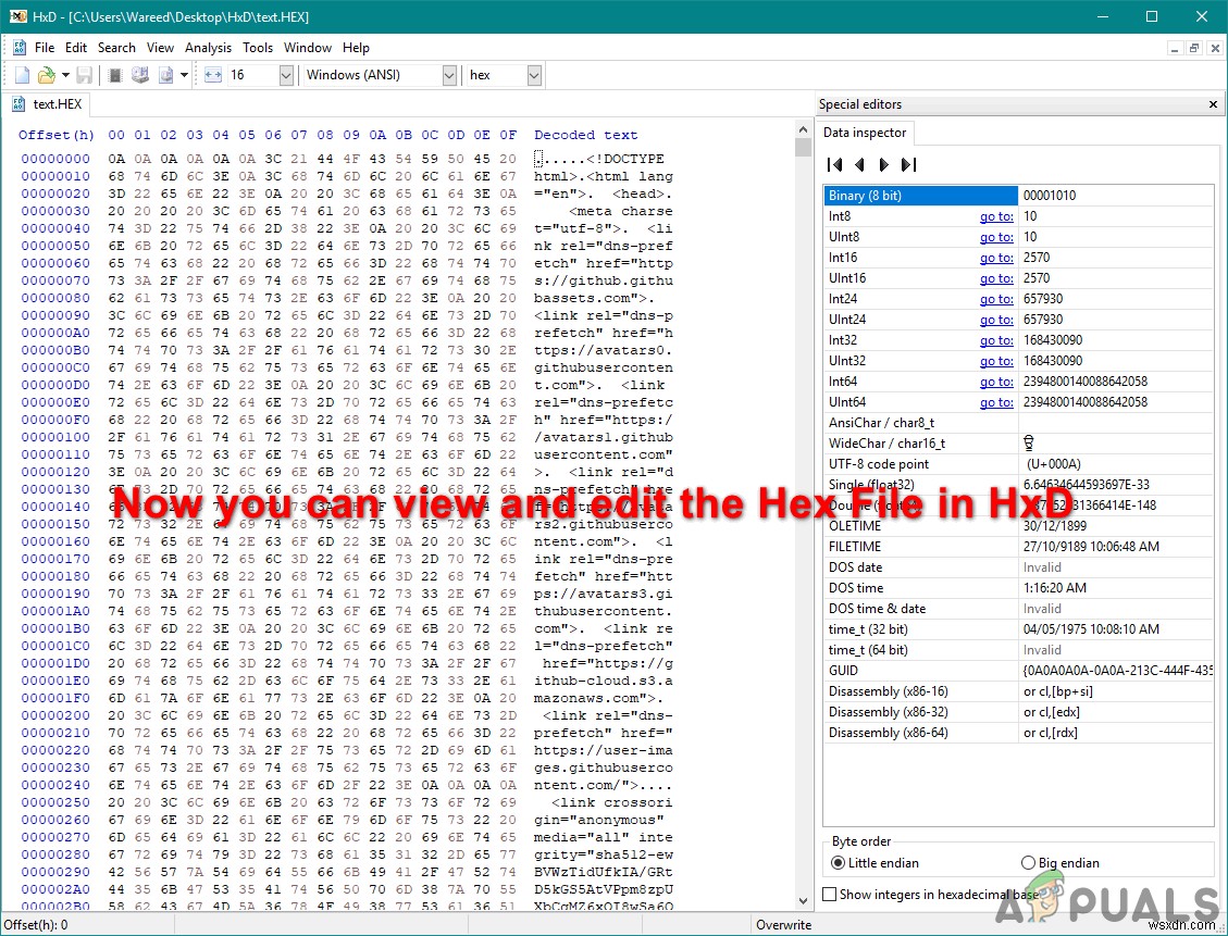 Windows 10におすすめの使いやすいHEXエディター5選と使い方