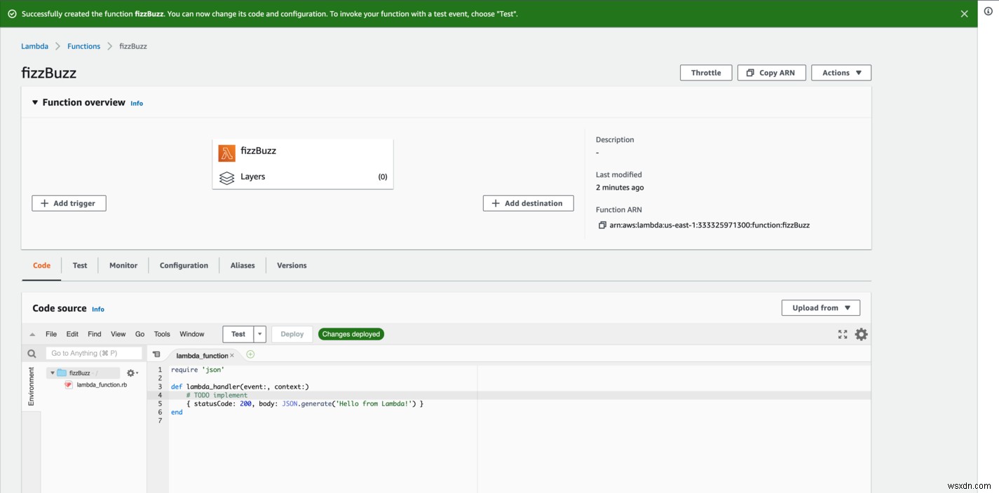 RubyでAWS Lambda関数を書いてみよう!初心者向け実践ガイド