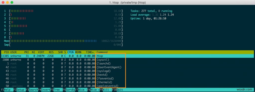 `top`と`ps`で表示されるRubyスクリプトのプロセス名を変更する方法