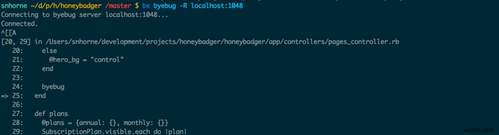 ByebugとRails、Powを使ったリモートデバッグのやり方