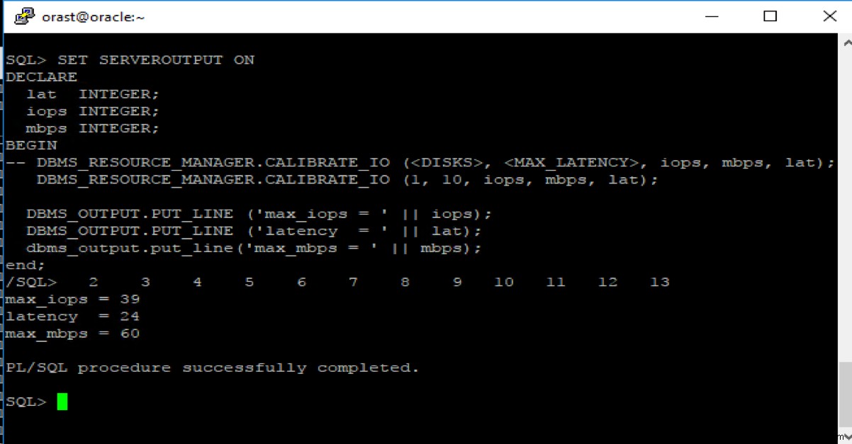 Oracle 11gのI/Oキャリブレーション概要：ストレージ性能評価の基本と実行手順