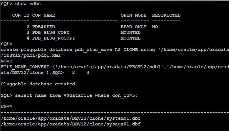 Oracleマルチテナント・データベースでPDBをアンプラグ&プラグする方法
