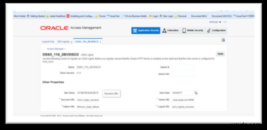 Oracle DiscovererとOracle Access Manager（OAM）を統合してシングルサインオンを実現する方法