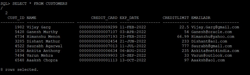 Oracle Data Redactionで機密データを保護する方法