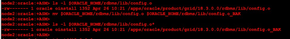 クラスタおよびデータベースバイナリ向けOracle Database 18cグリッド・インフラストラクチャの再リンク完全ガイド