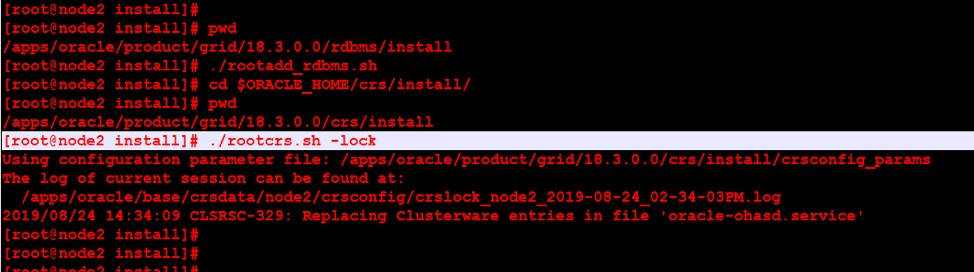 クラスタおよびデータベースバイナリ向けOracle Database 18cグリッド・インフラストラクチャの再リンク完全ガイド