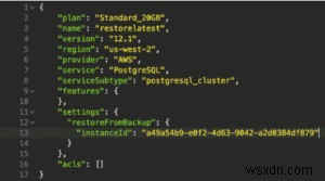 ObjectRocketにおけるPostgreSQLのバックアップとポイントインタイムリカバリ（PITR）による復元方法