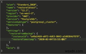 ObjectRocketにおけるPostgreSQLのバックアップとポイントインタイムリカバリ（PITR）による復元方法
