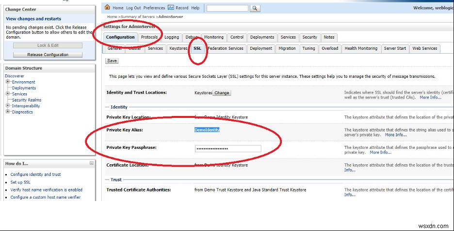 Oracle WebLogic Server 12cでSSLを構成する完全ガイド