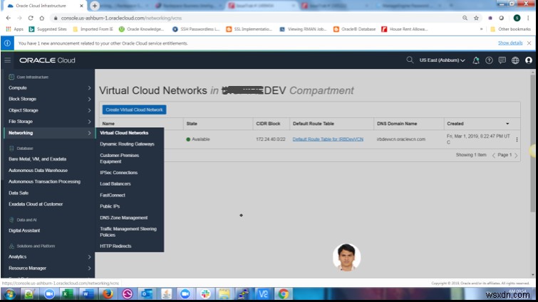 Oracle Cloudで異なる仮想クラウドネットワーク(VCN)間のホストにSFTPアクセスを設定する方法