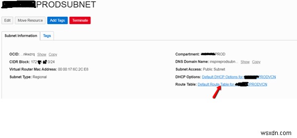 Oracle Cloudで異なる仮想クラウドネットワーク(VCN)間のホストにSFTPアクセスを設定する方法