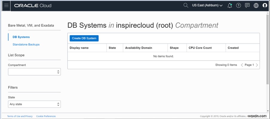 Oracle CloudでDBaaSデータベースを作成する方法：コンパートメント作成からDBシステム構築まで完全解説