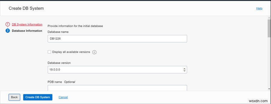 Oracle CloudでDBaaSデータベースを作成する方法：コンパートメント作成からDBシステム構築まで完全解説