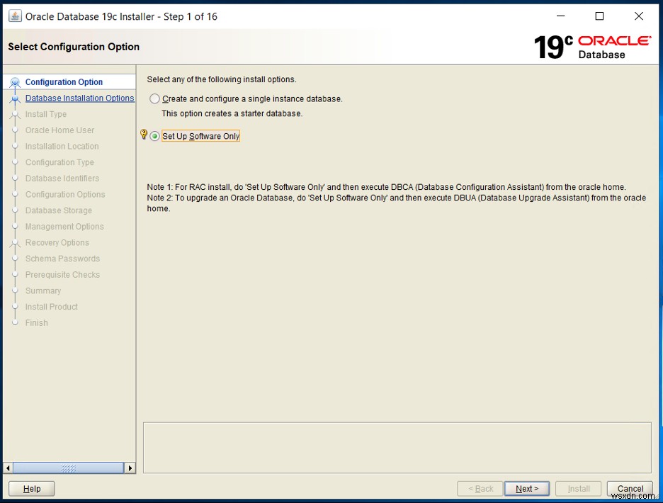 Windows環境へのOracle Database 19cインストール手順ガイド（パート1）