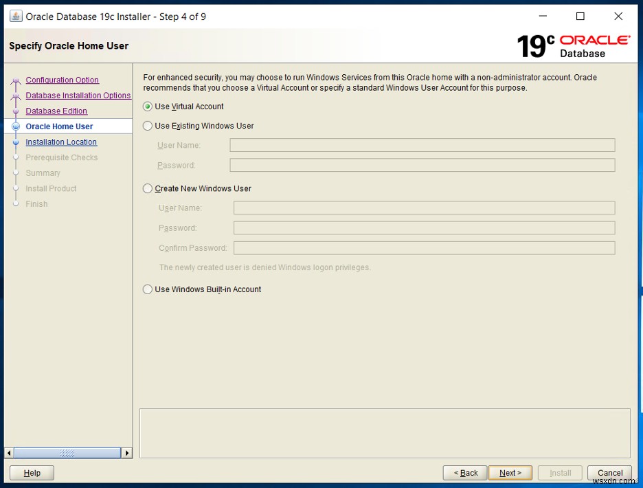 Windows環境へのOracle Database 19cインストール手順ガイド（パート1）