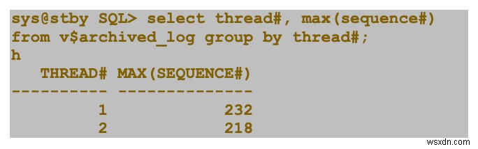 増分バックアップを使用してフィジカル・スタンバイ・データベースをリカバリーする方法