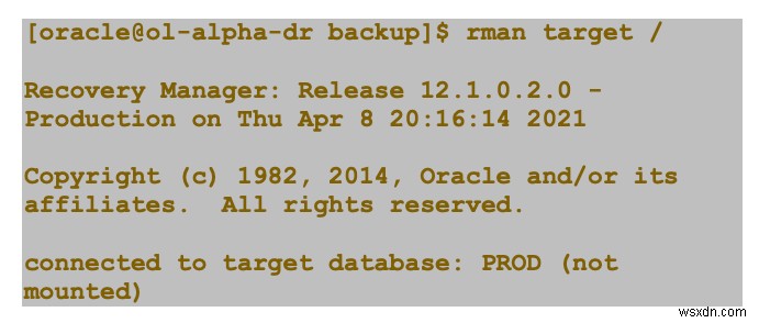 増分バックアップを使用してフィジカル・スタンバイ・データベースをリカバリーする方法