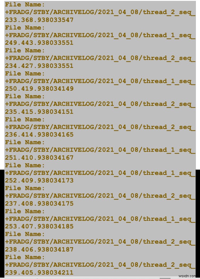 増分バックアップを使用してフィジカル・スタンバイ・データベースをリカバリーする方法