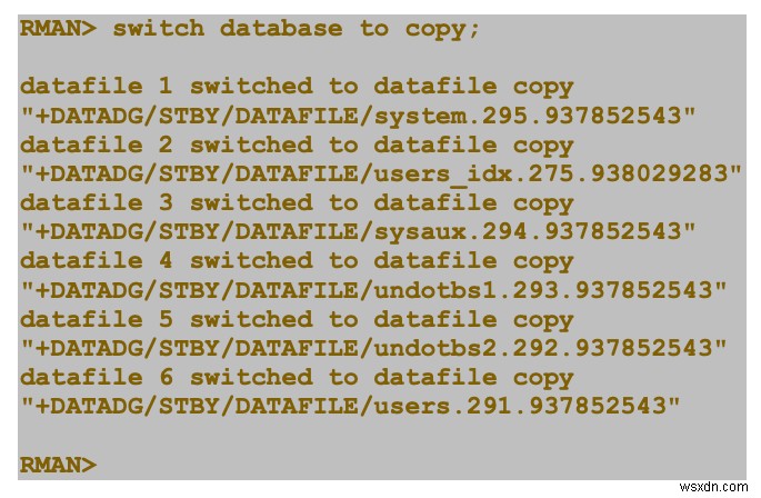 増分バックアップを使用してフィジカル・スタンバイ・データベースをリカバリーする方法