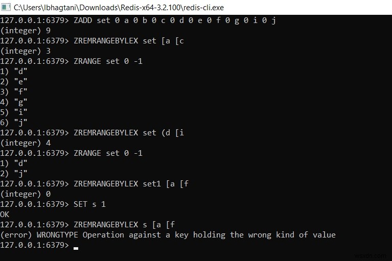 Redis ZREMRANGEBYLEXコマンドの使い方 – 辞書順の範囲指定でソート済みセットの要素を削除する方法