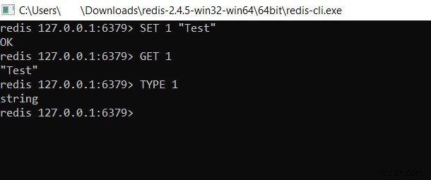 Redis TYPEコマンドの使い方 – キーに格納された値のデータ型を取得する方法