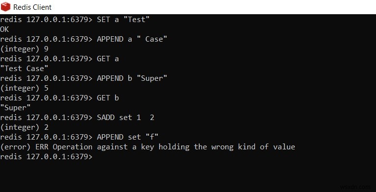 Redis APPENDコマンドの使い方 – 既存の文字列値に文字列を追加する方法