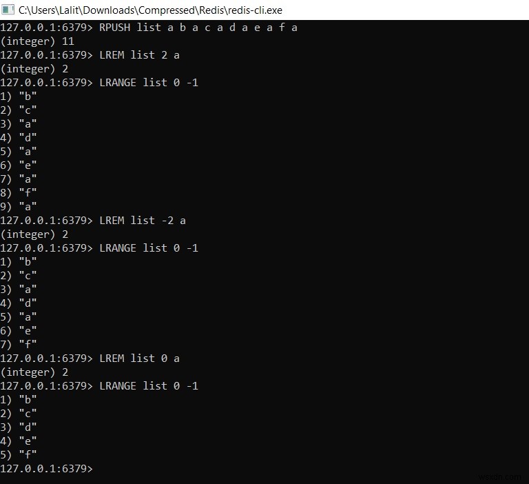 Redis LREMコマンドの使い方|リストから要素を1つまたは複数削除する方法