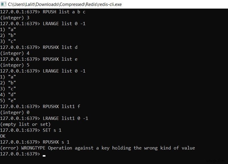 RedisのRPUSH・RPUSHXコマンドでリストの末尾に要素を追加する方法