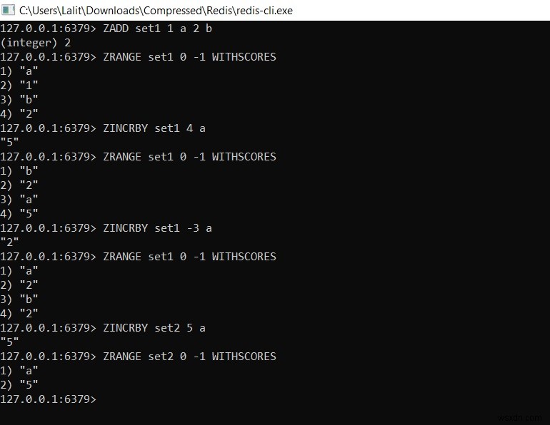 Redis ZINCRBYコマンドの使い方 – Redisでソート済みセットの要素スコアをインクリメントする方法
