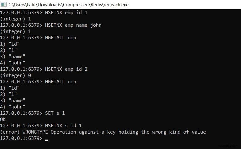 【Redis入門】HSET・HSETNX・HMSETコマンドでハッシュのフィールドに値を設定する方法